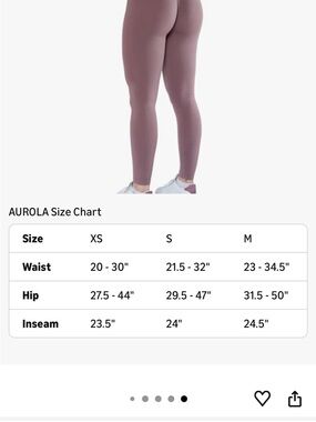 Mauve High-Waist Leggings